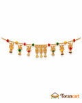Shubh Labh Welcome Toran - full product on a white background with Torancart branding